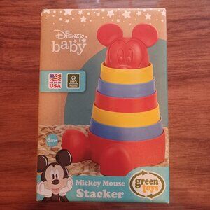 Green Toys Disney Baby Mickey Mouse Stacker Toddlers Ages 6 mos. & up